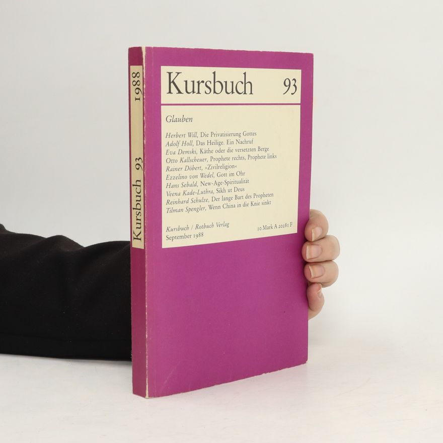 Autorenkollektiv Kursbuch 93. Glauben