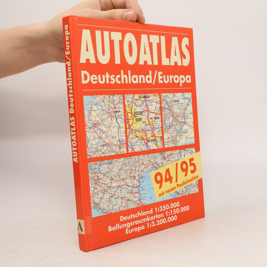 Kolektiv autorů Autoatlas Deutschland/Europa 1994/95