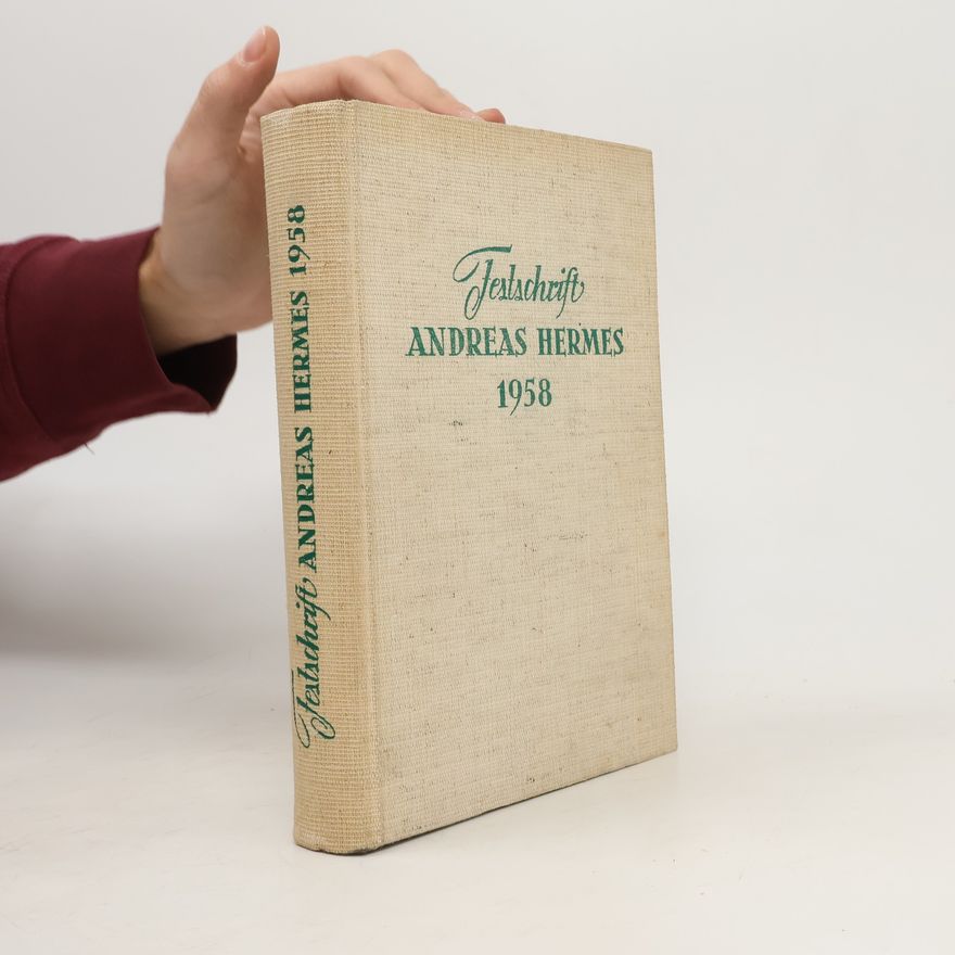 Autorenkollektiv Festschrift für Andreas Hermes zum 80. Geburtstag
