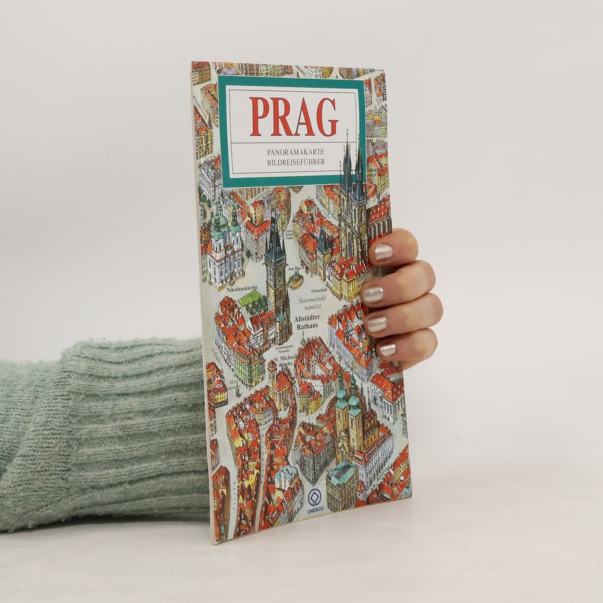 Tomáš Rygl Praha - mapa panoramatická/německy