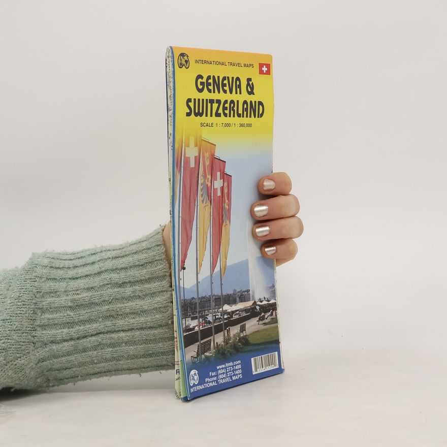 Autores varios Geneva and Switzerland Travel Reference Map 1:7,000/1:360,000