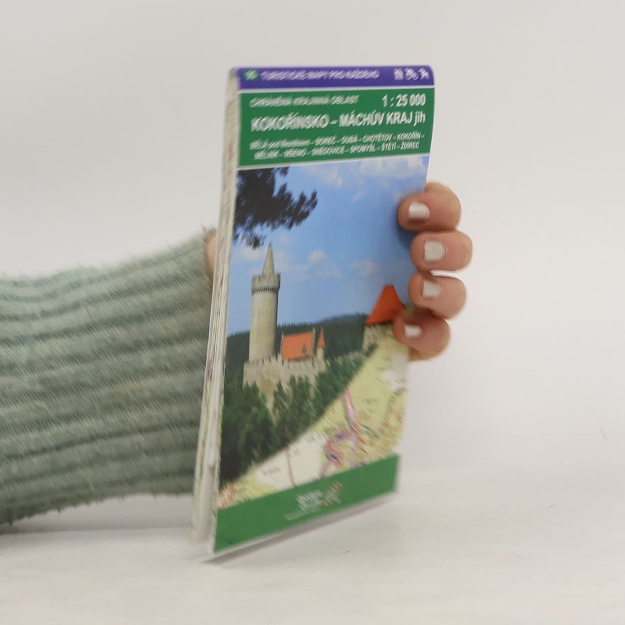 Geodézie On Line Kokořínsko–Máchův kraj-jih 1:25T /95 Turistické mapy pro každého