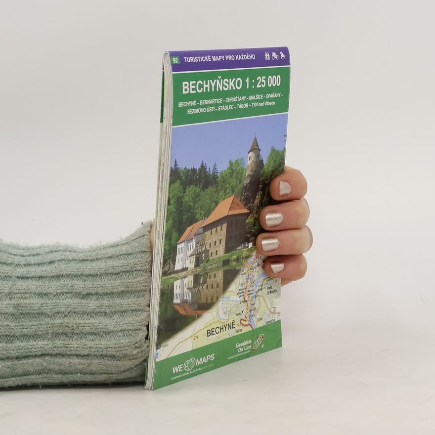 Autorenkollektiv Bechyňsko 1:25T/92 Turistické mapy pro každého