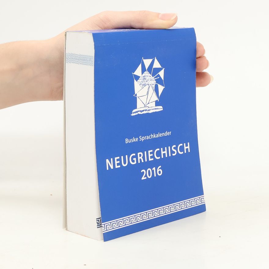 Jorina Grünewald Sprachkalender Neugriechisch 2016