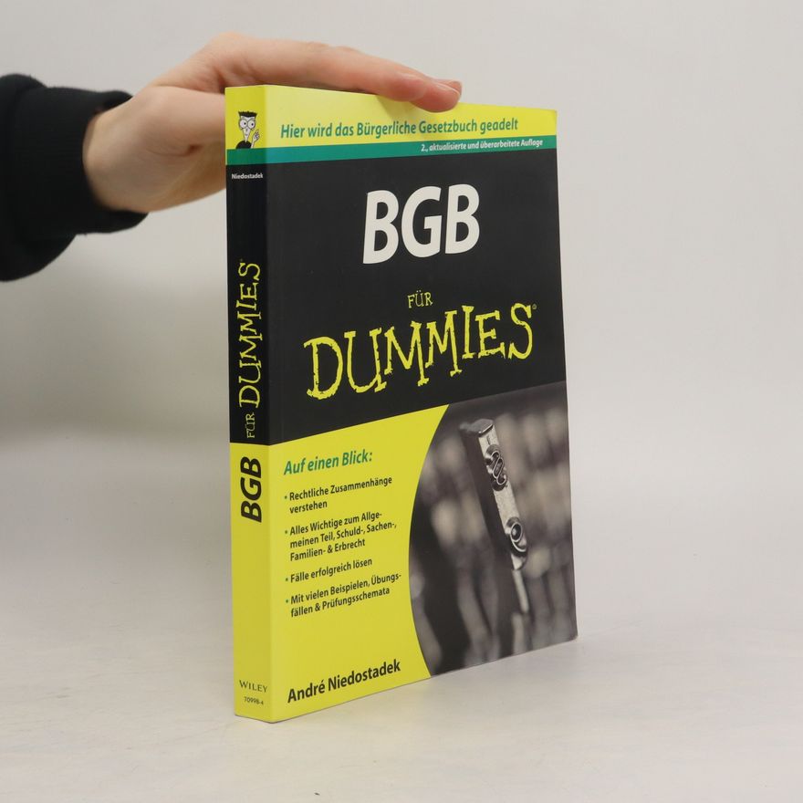 André Niedostadek BGB für Dummies