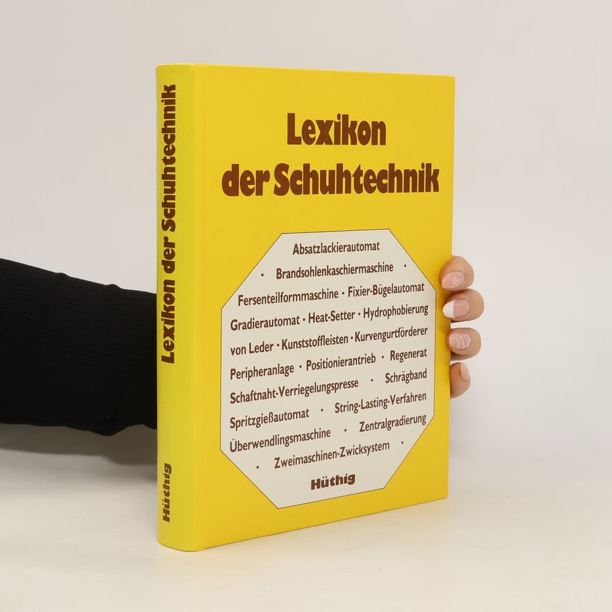 Rudi Block Lexikon der Schuhtechnik