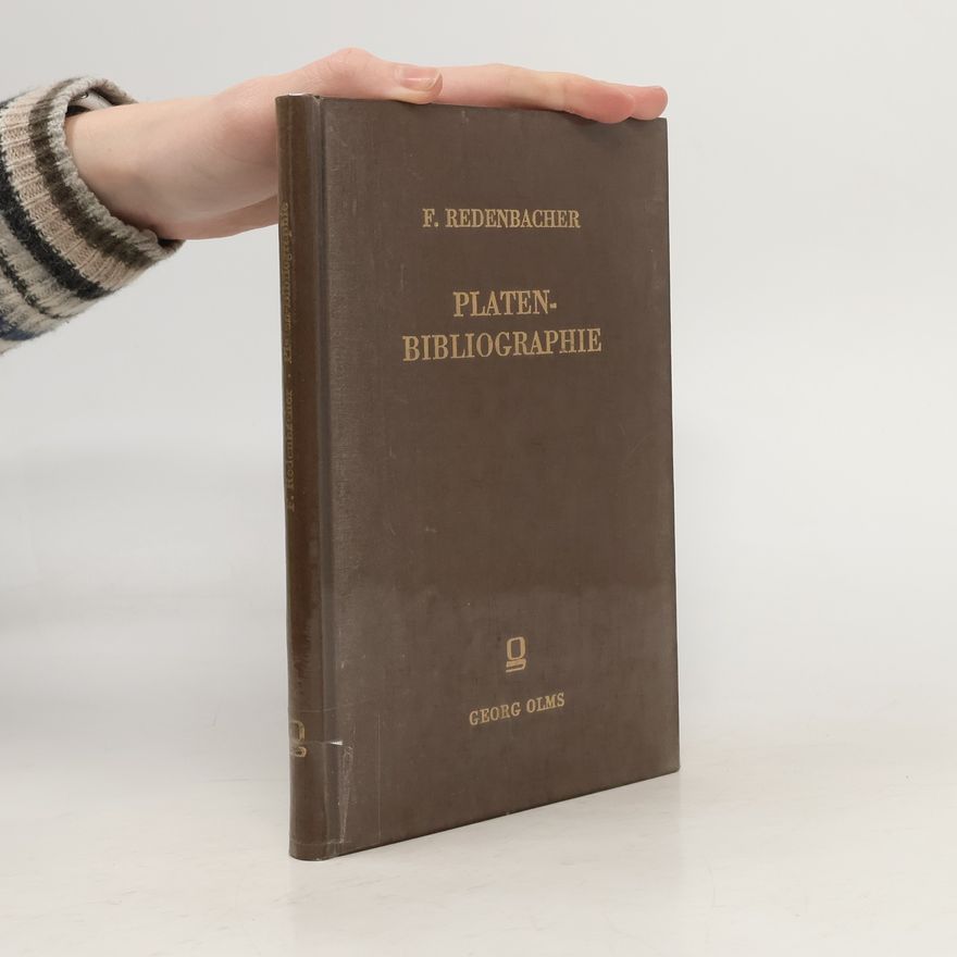 Fritz Redenbacher Platen-Bibliographie
