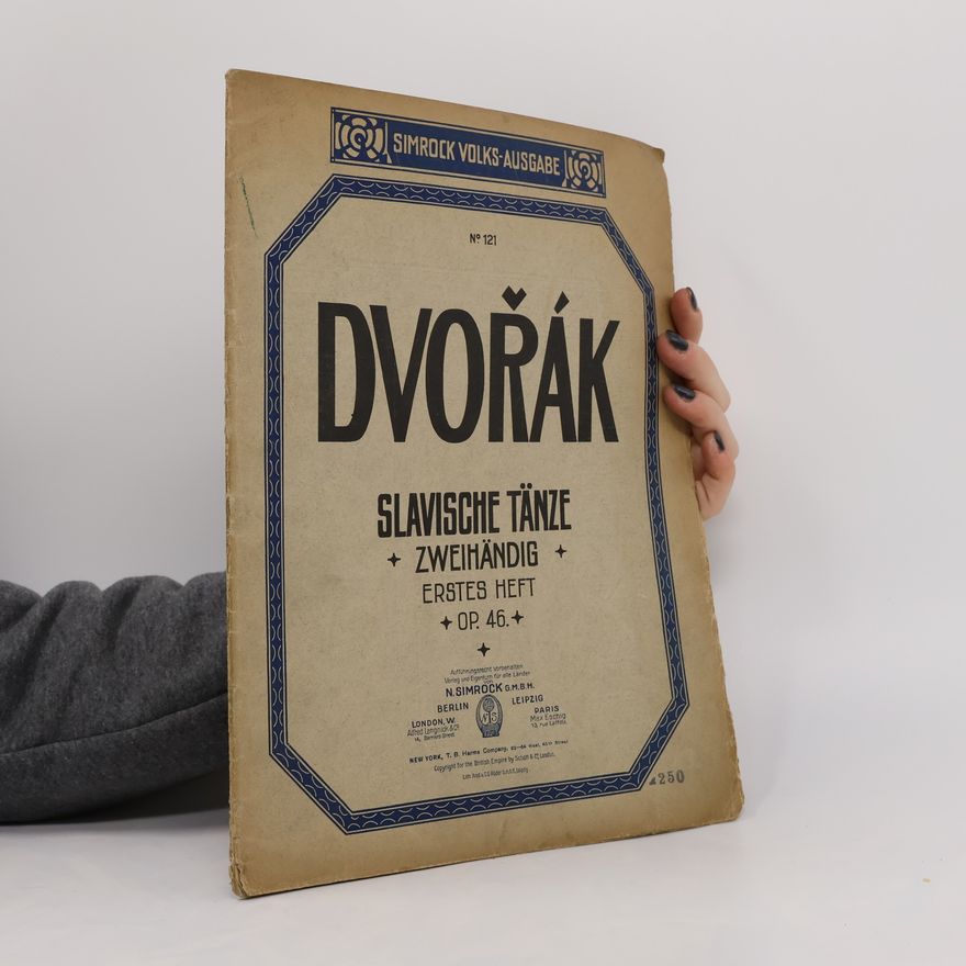Antonín Dvořák Slavische Tänze. Zweihändig Erstes Heft Op. 46
