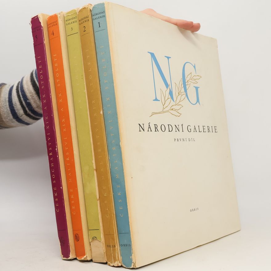 Various authors Národní galerie (1.-5. díl)
