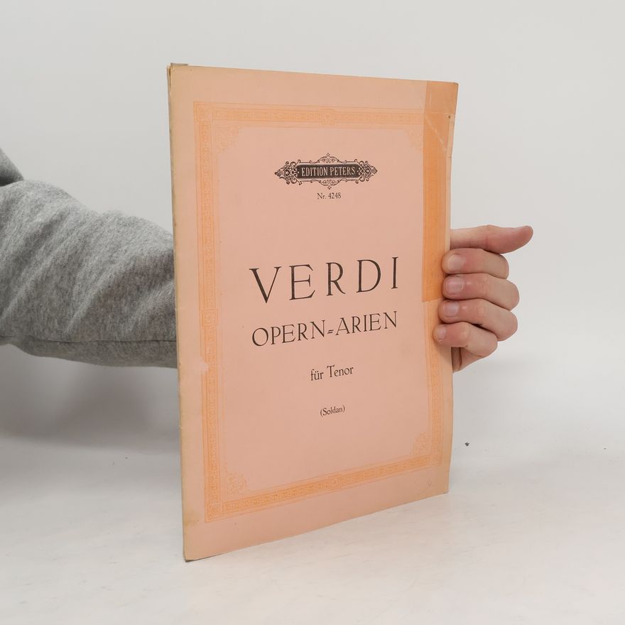 Giuseppe Verdi Verdi. Opern-Arien für Tenor. Nr. 4248