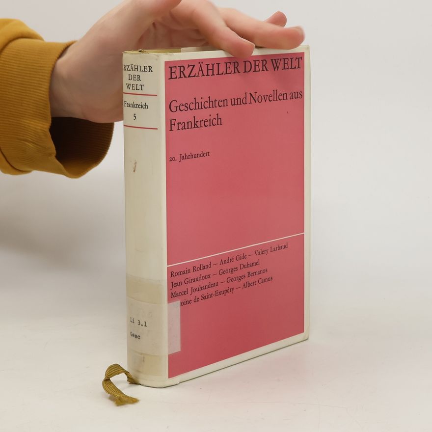 Kolektiv autorů Erzähler der Welt 5. Geschichten und Novellen aus Frankreich