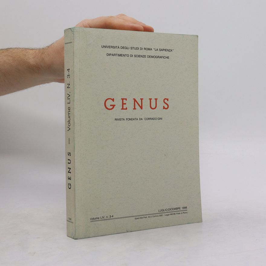 Autorenkollektiv Genus. Rivista fondata da Corrado Gini