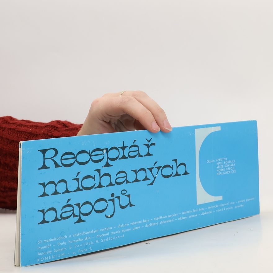 Kolektiv autorů Receptář míchaných nápojů