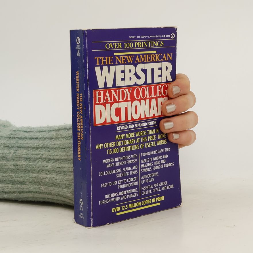Various authors The New American Webster Handy College Dictionary