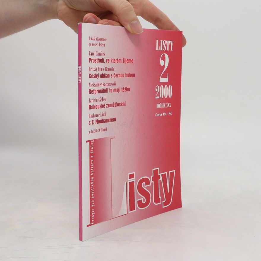 Kolektiv autorů Listy 2/2000, ročník XXX