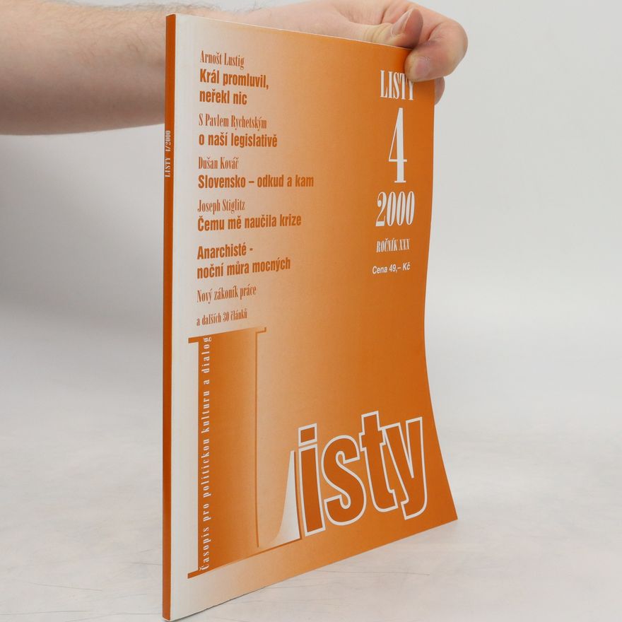 Various authors Listy 4: 2000 ročník XXX