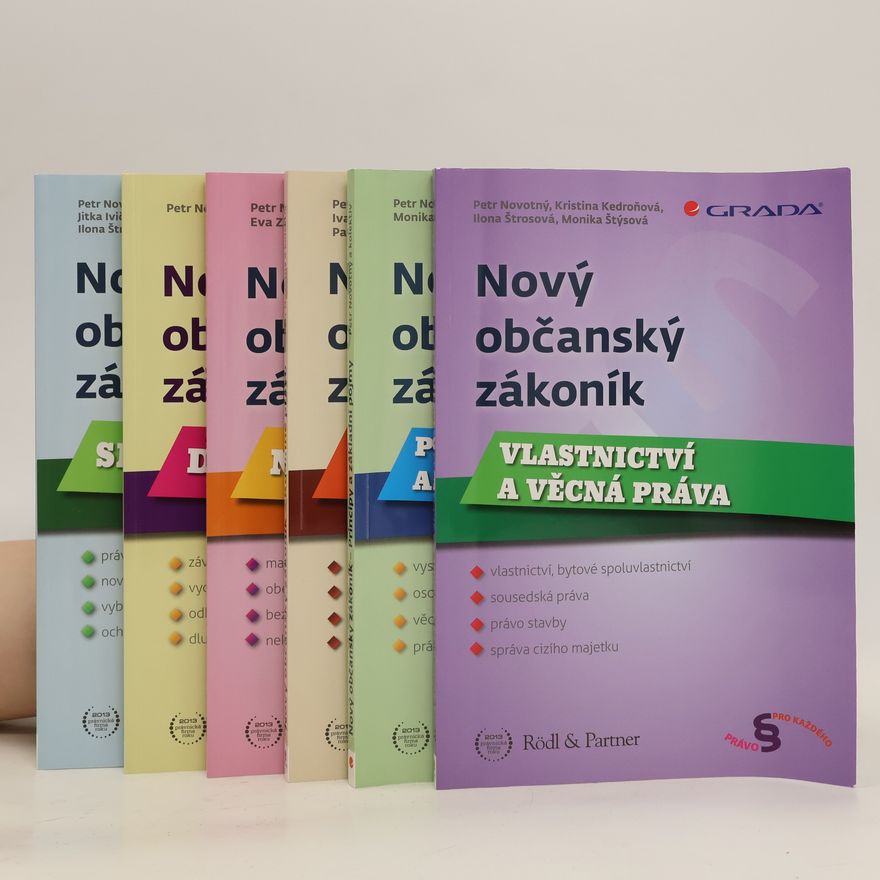 Kolektiv autorů Nový občanský zákoník 1-6
