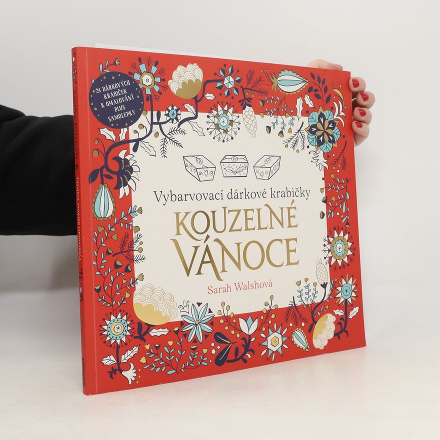 Sarah Walsh Vybarvovací dárkové krabičky Kouzelné Vánoce