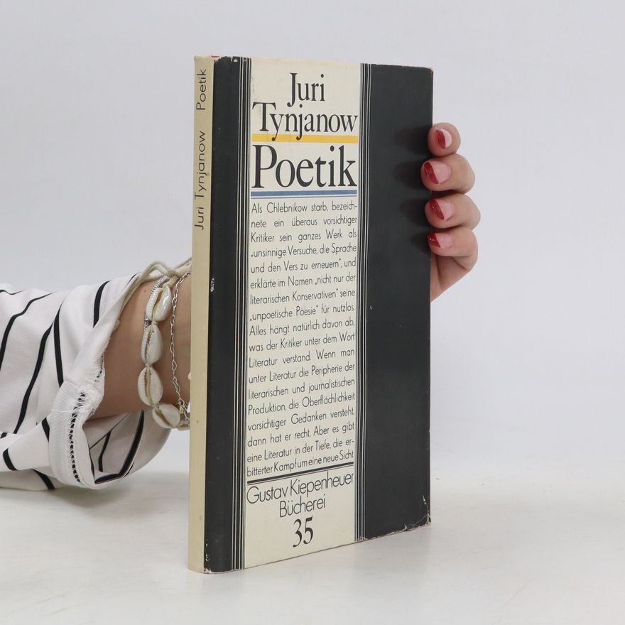 Juri Tynjanow Poetik