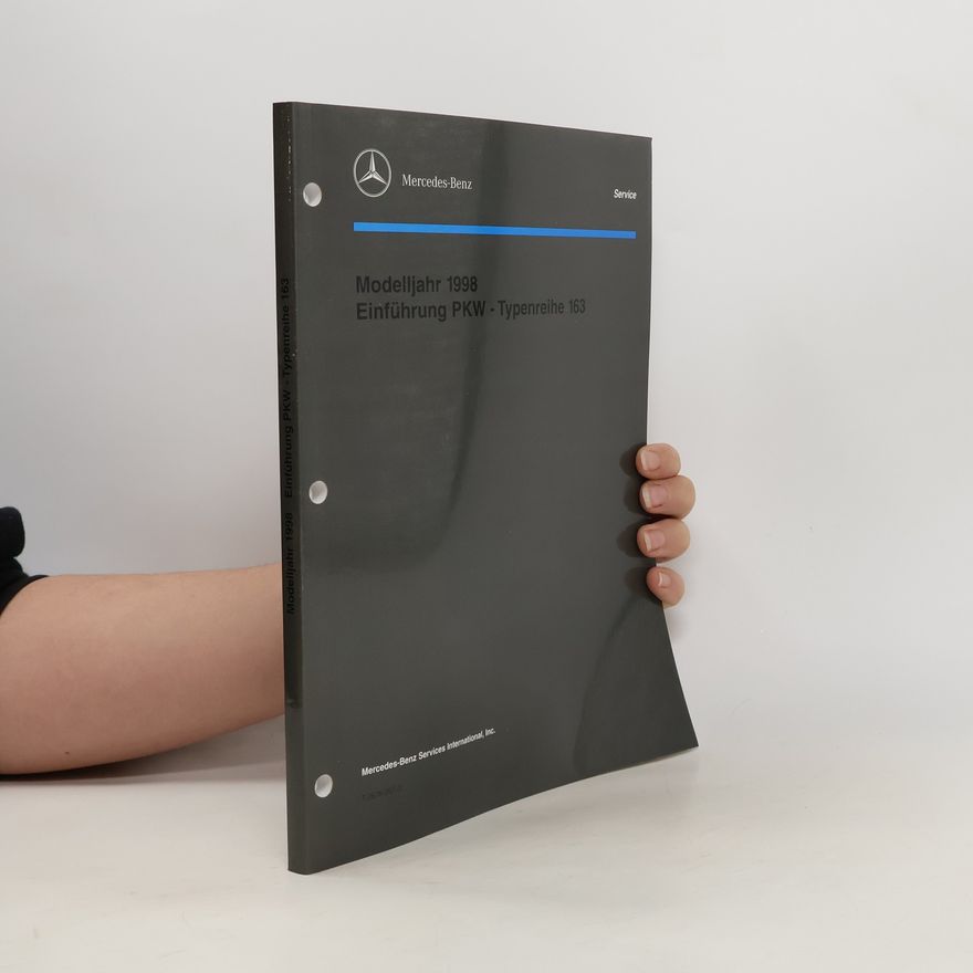 Autorenkollektiv Modelljahr 1998. Einführung PKW - Typenreihe 163