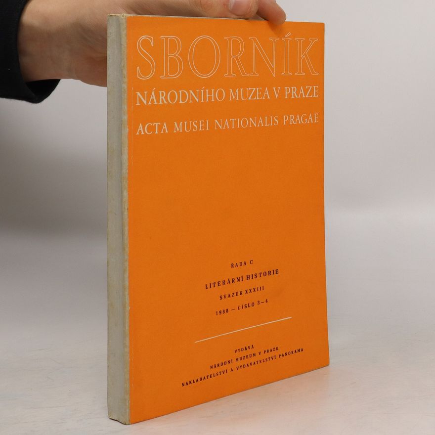 Autorenkollektiv Sborník Národního muzea v Praze. Acta Musei Nationalis Pragae
