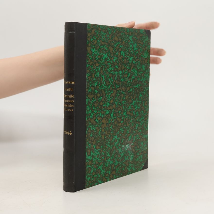 B. Hubner Tharandter Forstliches Jahrbuch