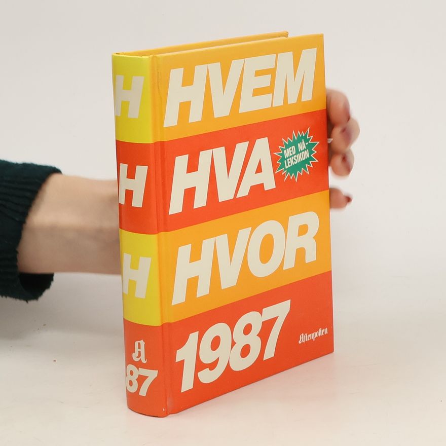 Autorenkollektiv Hvem hva hvor 1987