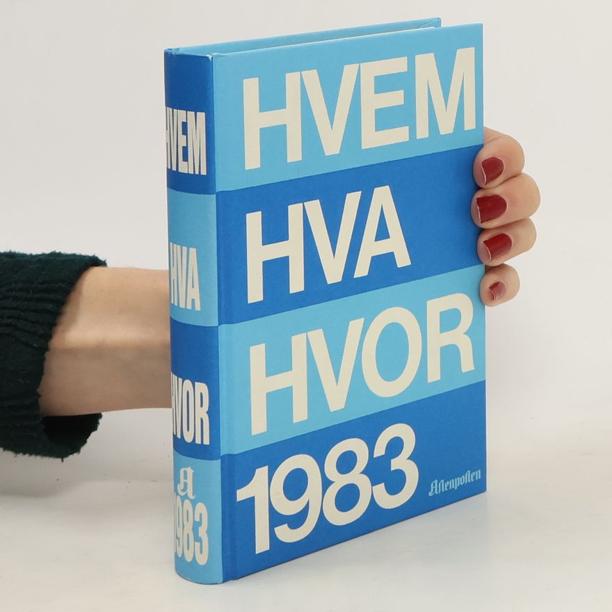 Autorenkollektiv Hvem hva hvor 1983