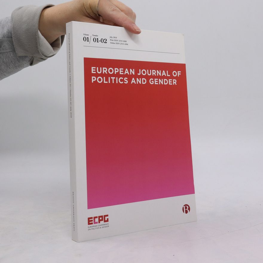 Autorenkollektiv European Journal of Politics and Gender Volume 1. 01-02/2018