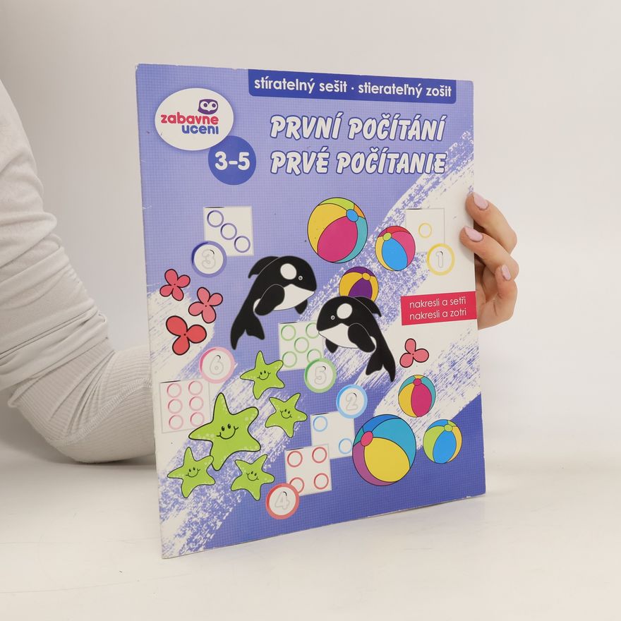 Autorenkollektiv Zábavné učení Stíratelný sešit - Jedna, dvě 3-5 let