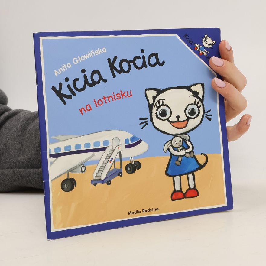 Anita Głowińska Kicia Kocia na lotnisku
