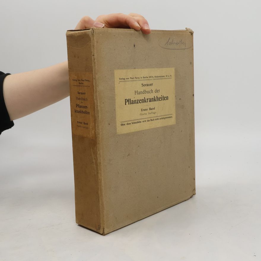Paul Graebner Handbuch der Pflanzenkrankheiten