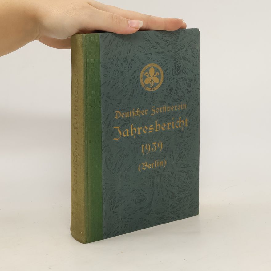 Collectif d'auteurs Jahresbericht des Deutschen Forstvereins 1939
