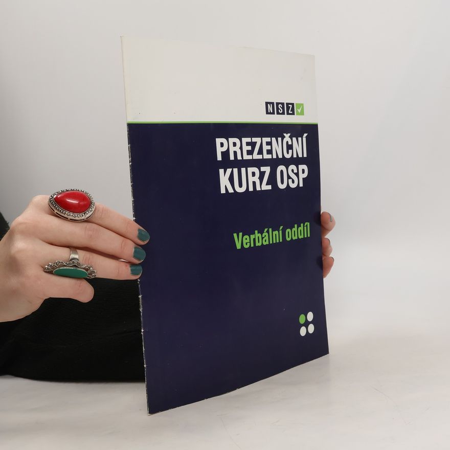 Autorenkollektiv Prezenční kurz OSP. Verbální oddíl