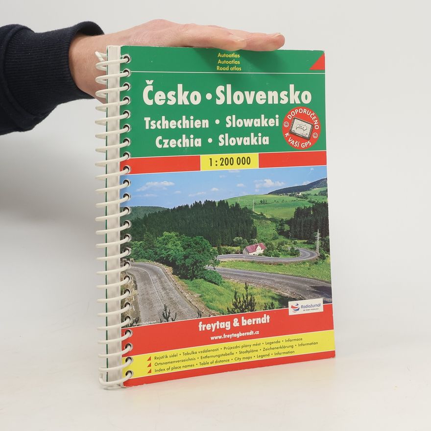 Collectif d'auteurs Česko, Slovensko: autoatlas 1:200 000