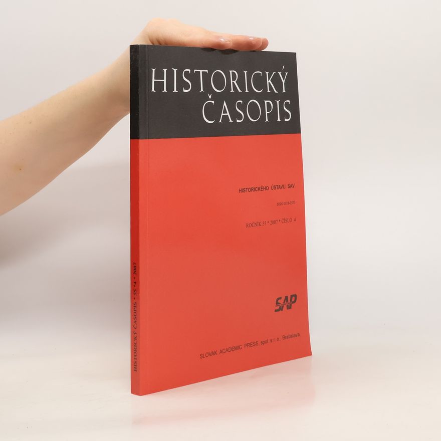 Autorenkollektiv Historický časopis 4/2007