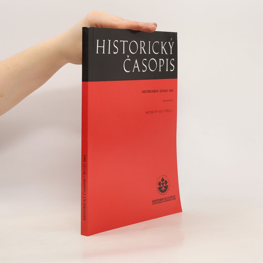 Autorenkollektiv Historický časopis 1/2011. Ročník 59