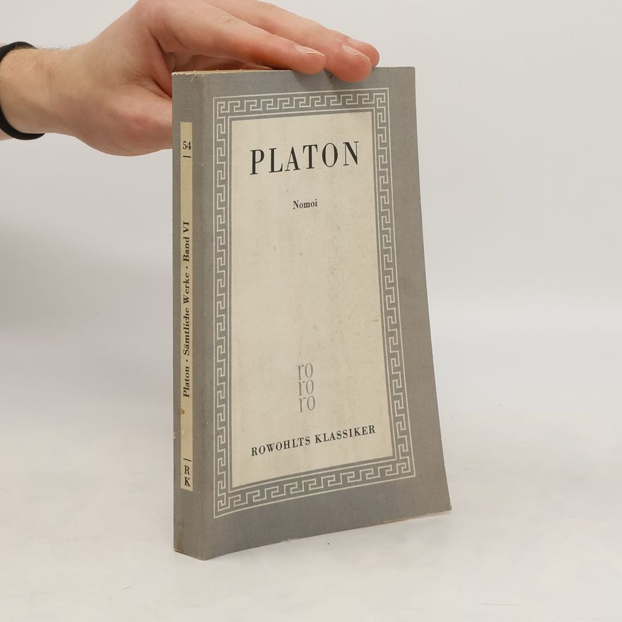 Platon Sämtliche Werke Band VI.
