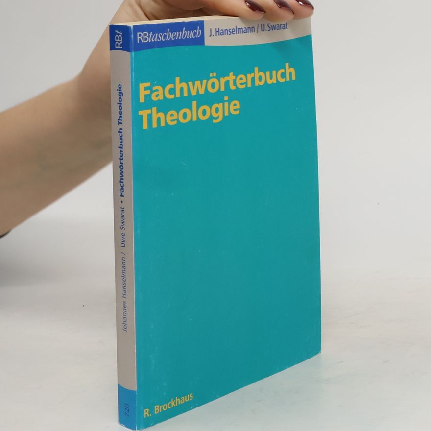 Johannes Hanselmann Fachwörterbuch Theologie