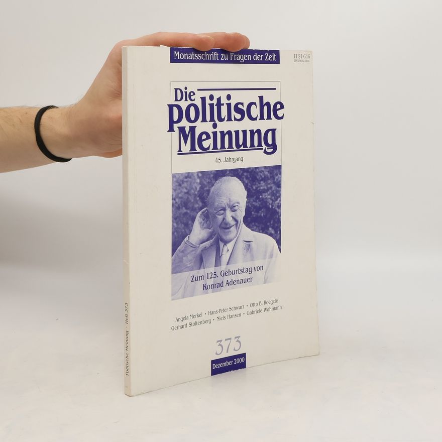 Various authors Die Politische Meinung 12/2000