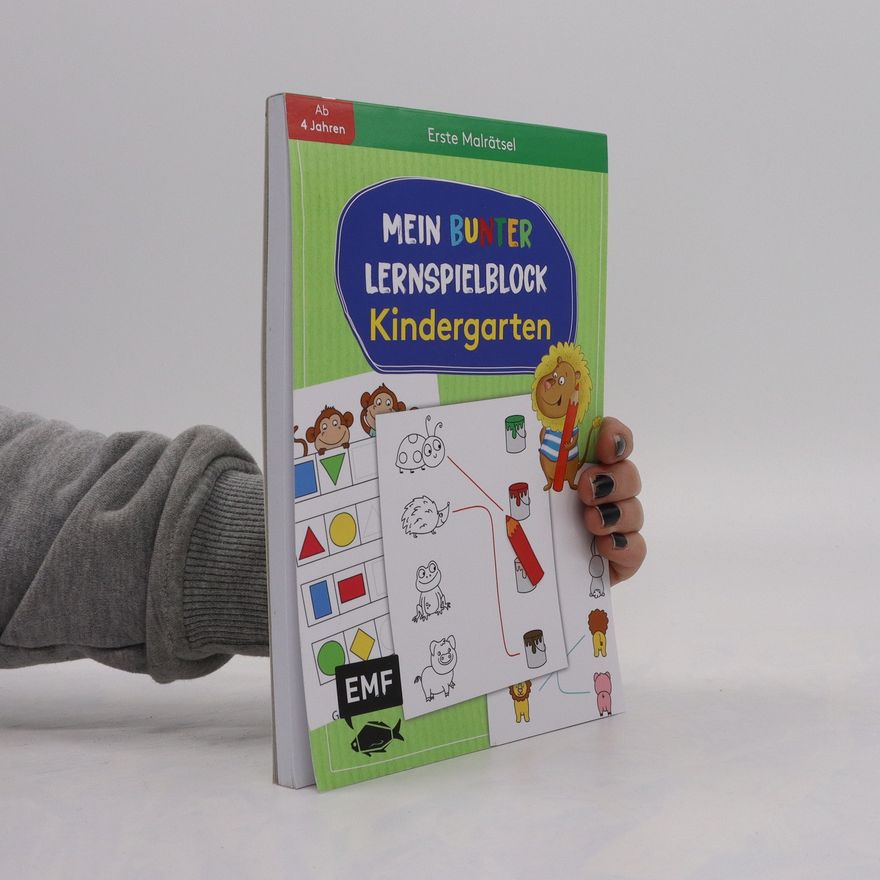 Sandy Thißen Mein bunter Lernspielblock - Kindergarten: Erste Malrätsel