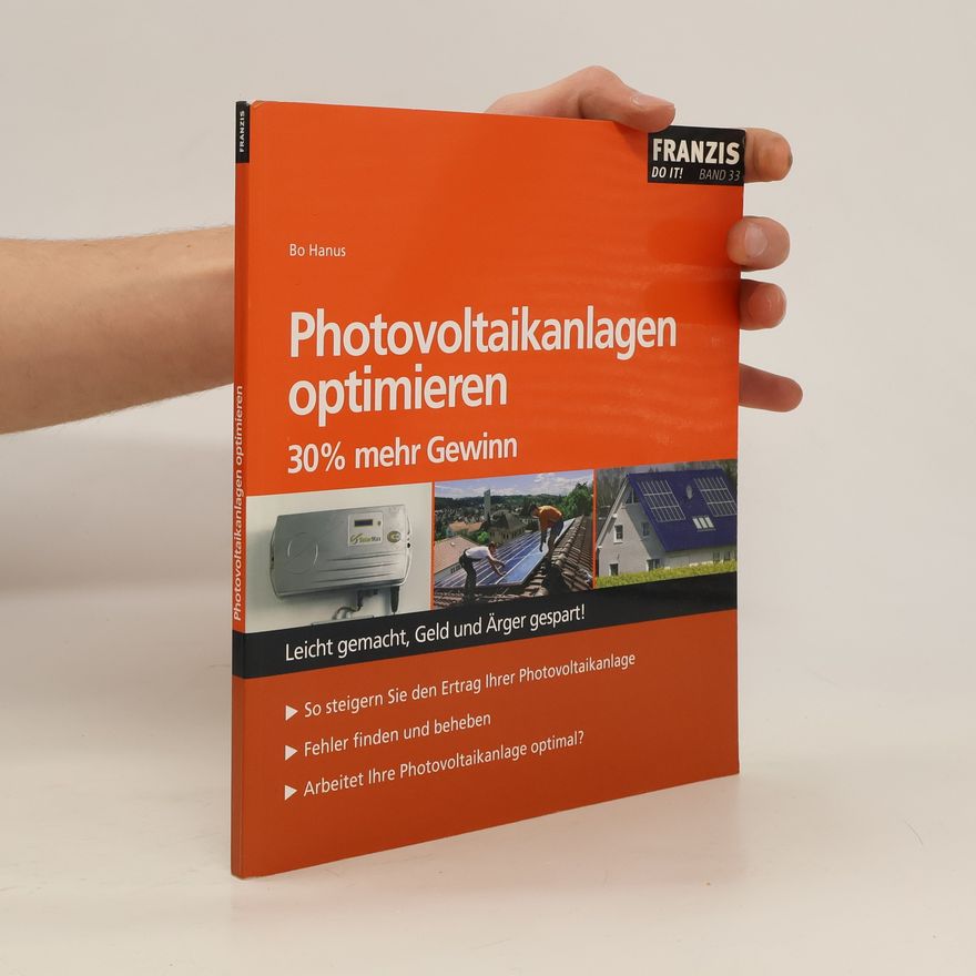 Bo Hanus Photovoltaikanlagen optimieren