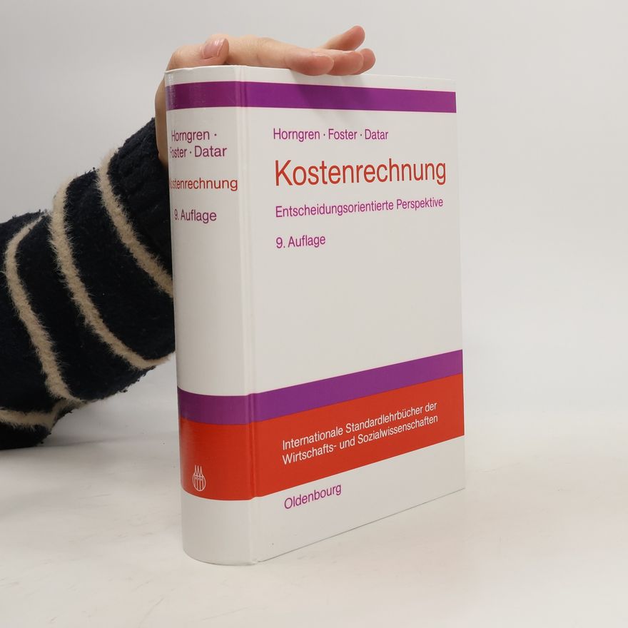 Charles Thomas Horngren Kostenrechnung