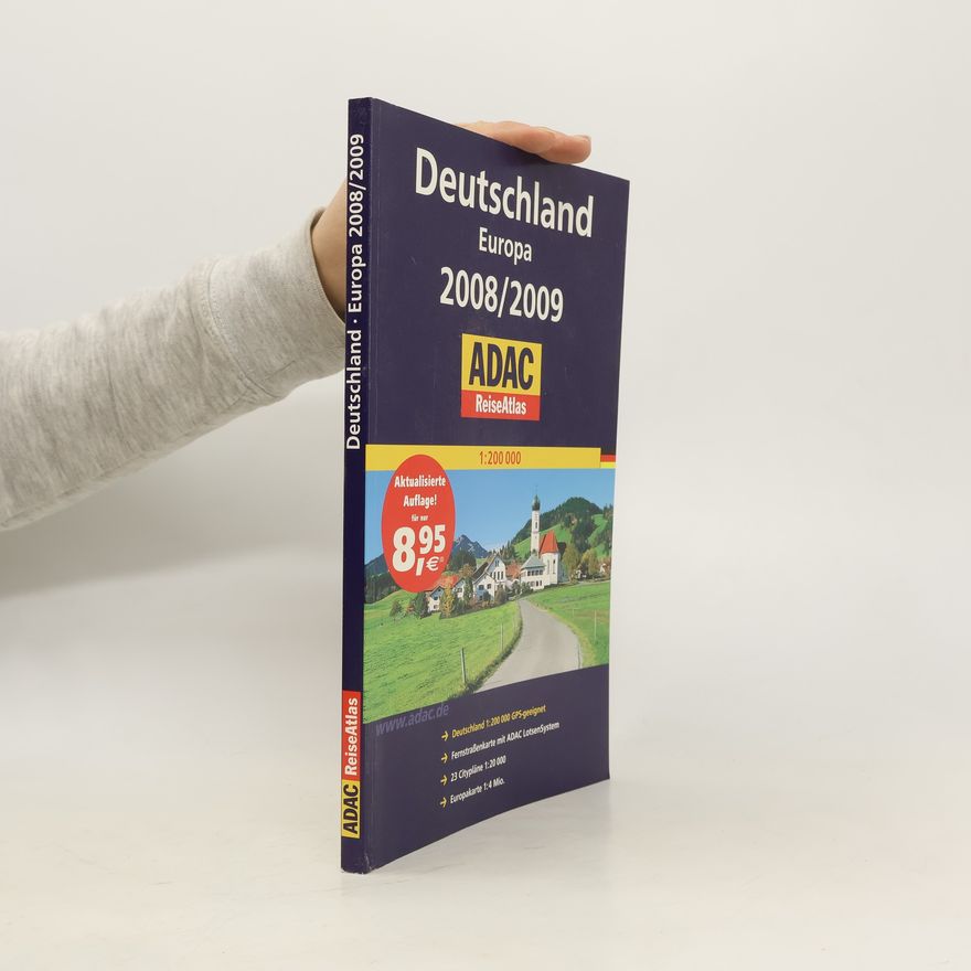 Kolektiv autorů ADAC ReiseAtlas Deutschland Europa 2008/2009