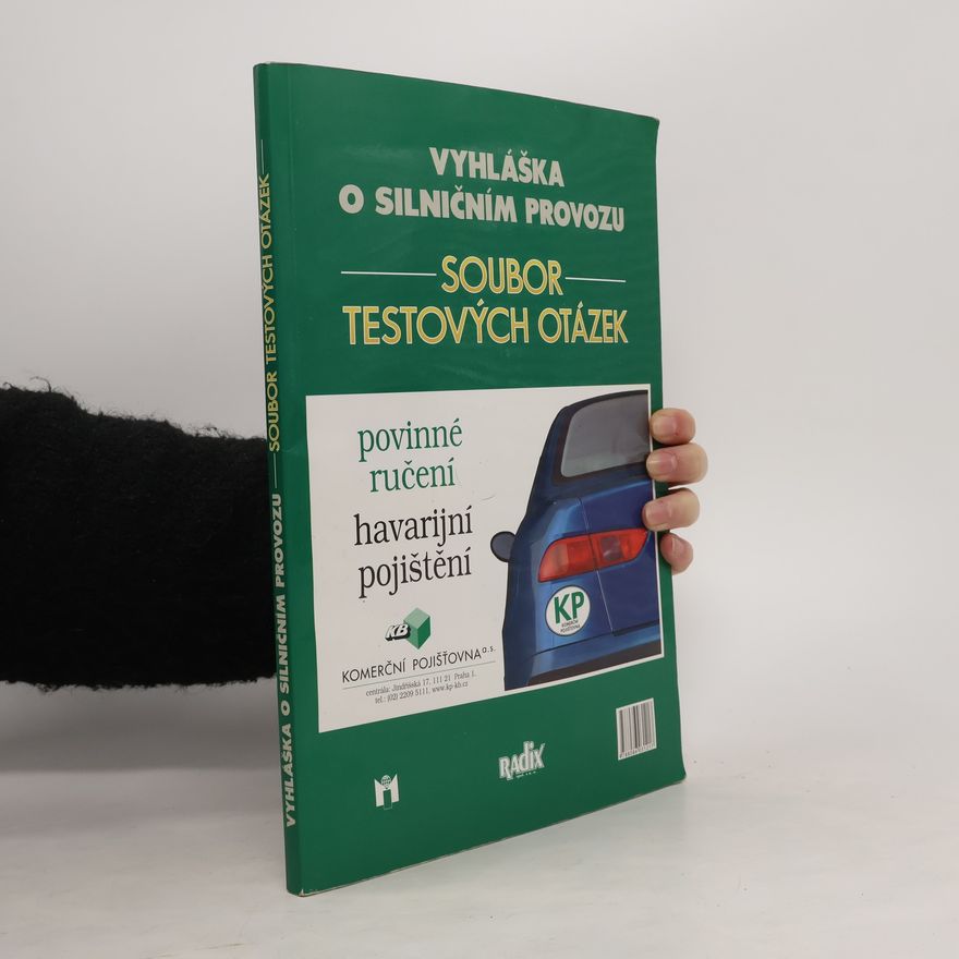 Anna Gawlasová Vyhláška o silničním provozu. Soubor testových otázek