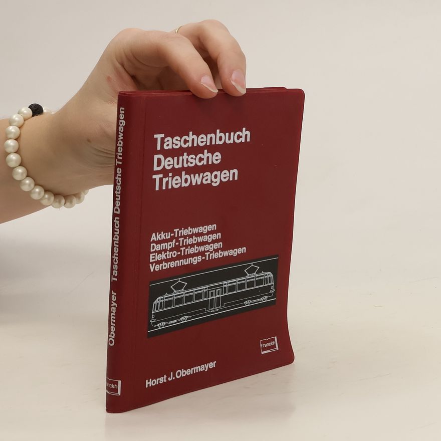 Horst Joachim Obermayer Taschenbuch deutsche Triebwagen