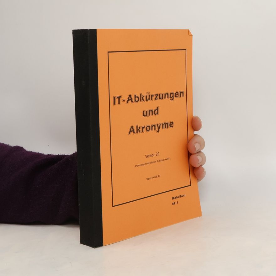 Kolektiv autorů IT-Abkürzungen und Akronyme