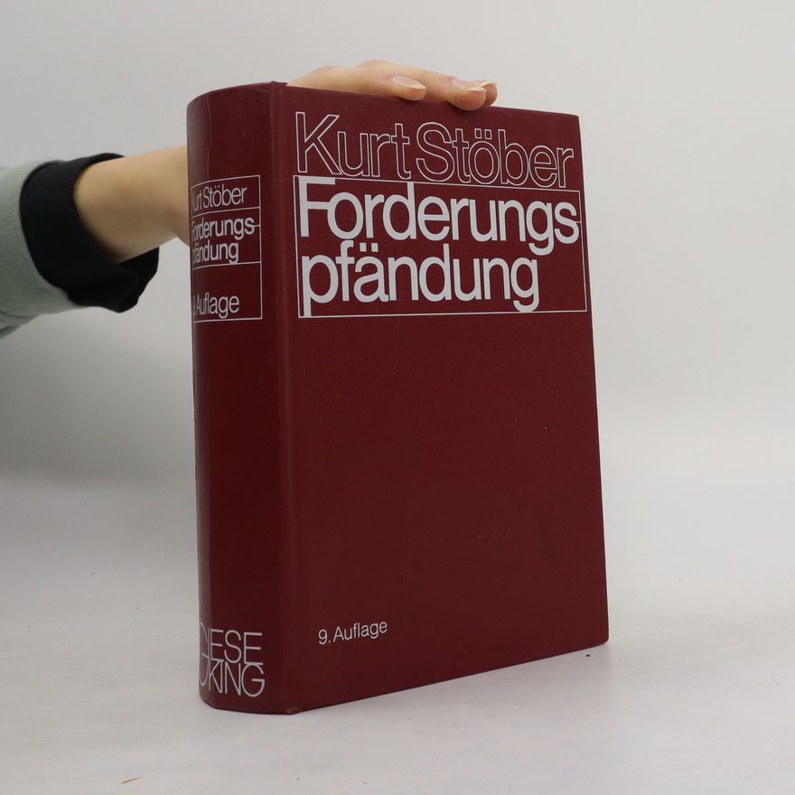 Kurt Stöber Forderungspfändung