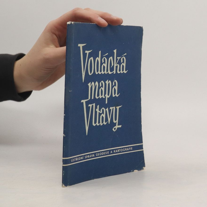 Josef Anderš Vodácká mapa Vltavy