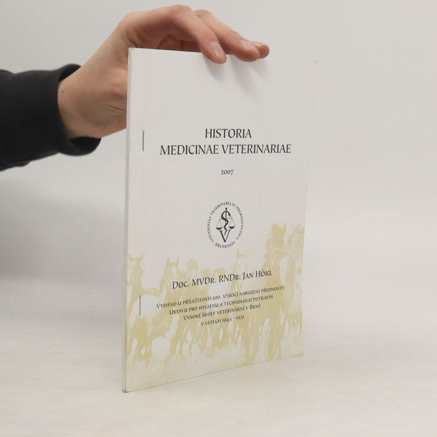 Rudolf Böhm Historia medicinae veterinariae